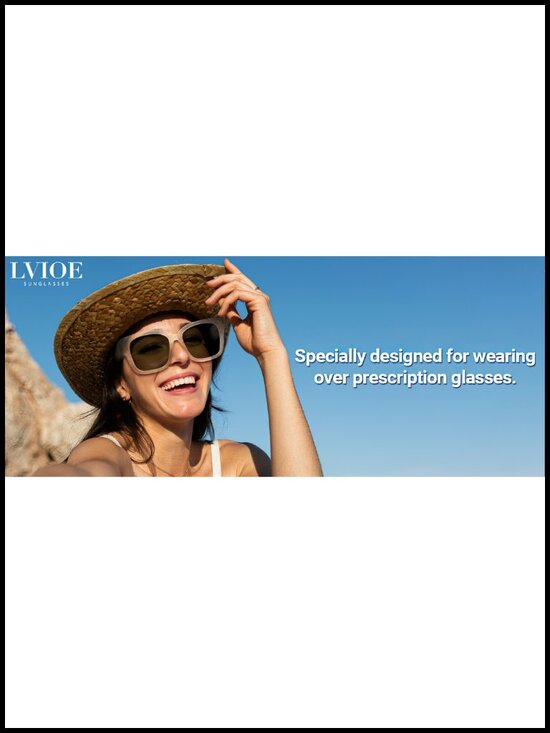 Polarized Fit Over Sunglasses UV Protection TR90 Temple main image 6